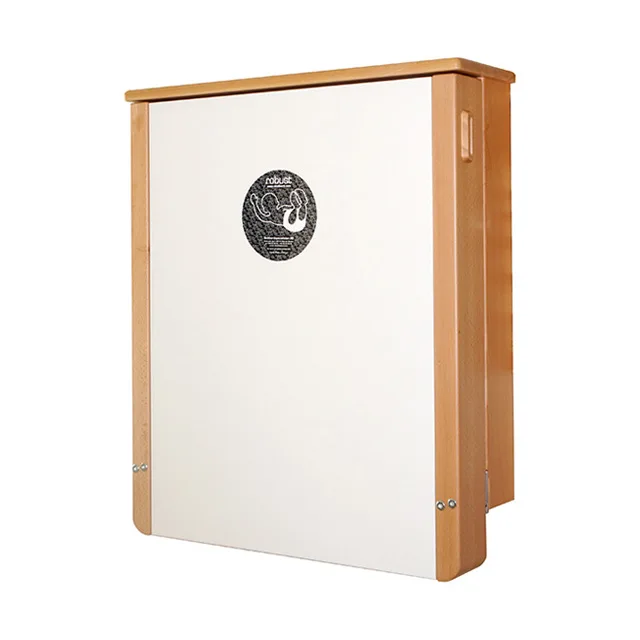 Robust skötbord i bok/vit